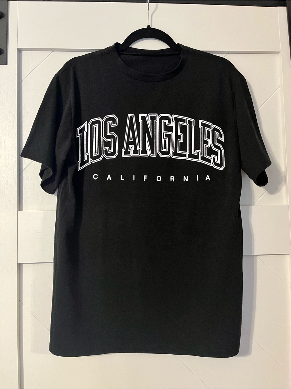 Los Angeles California Black Graphic Tee